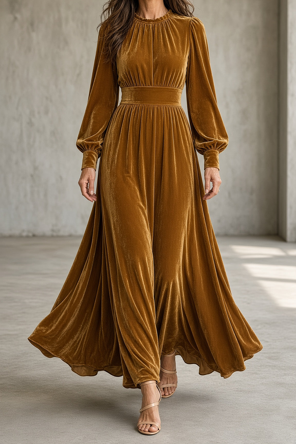 Hélène | Samtkleid