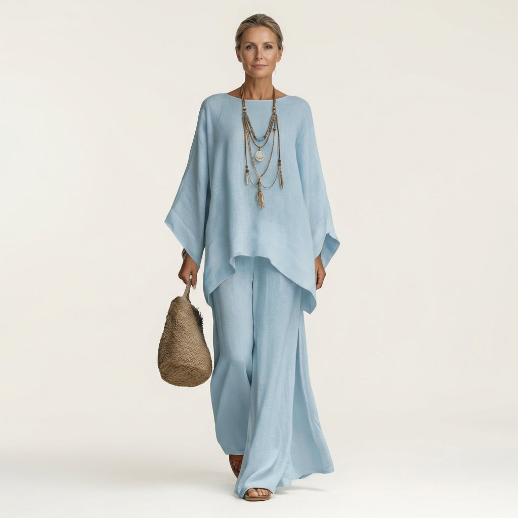 Majolie | Boho-Set aus Leinenmischung