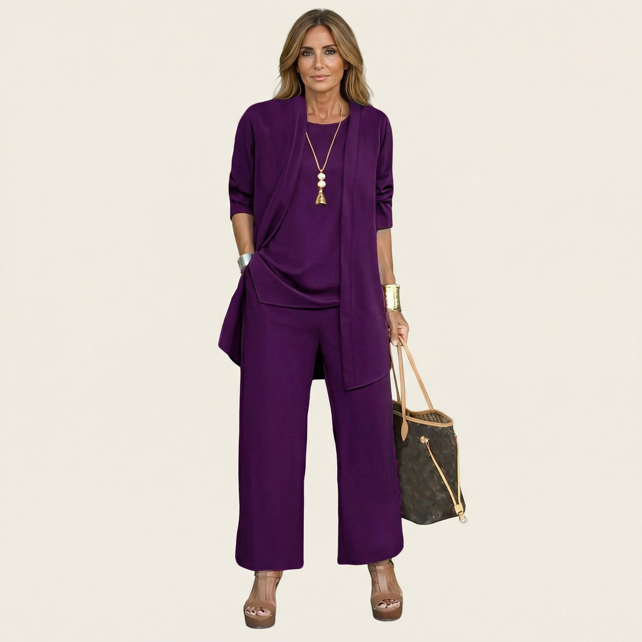 Vivienne | Minimalistisches 3-teiliges Set