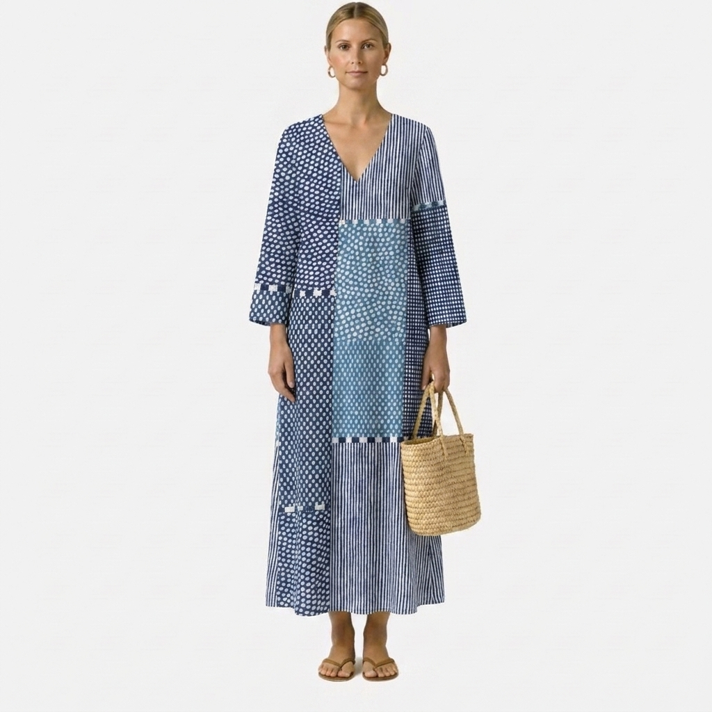 Sara™ | Leichtes florales Kleid