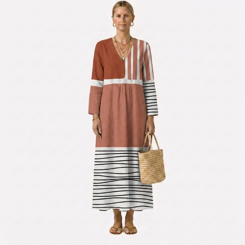 Zoe™ | Bequemes florales Kleid