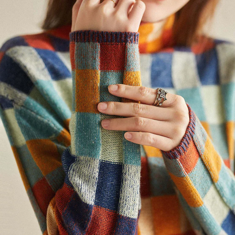 Marielle - Kuscheliger Retro-Pullover
