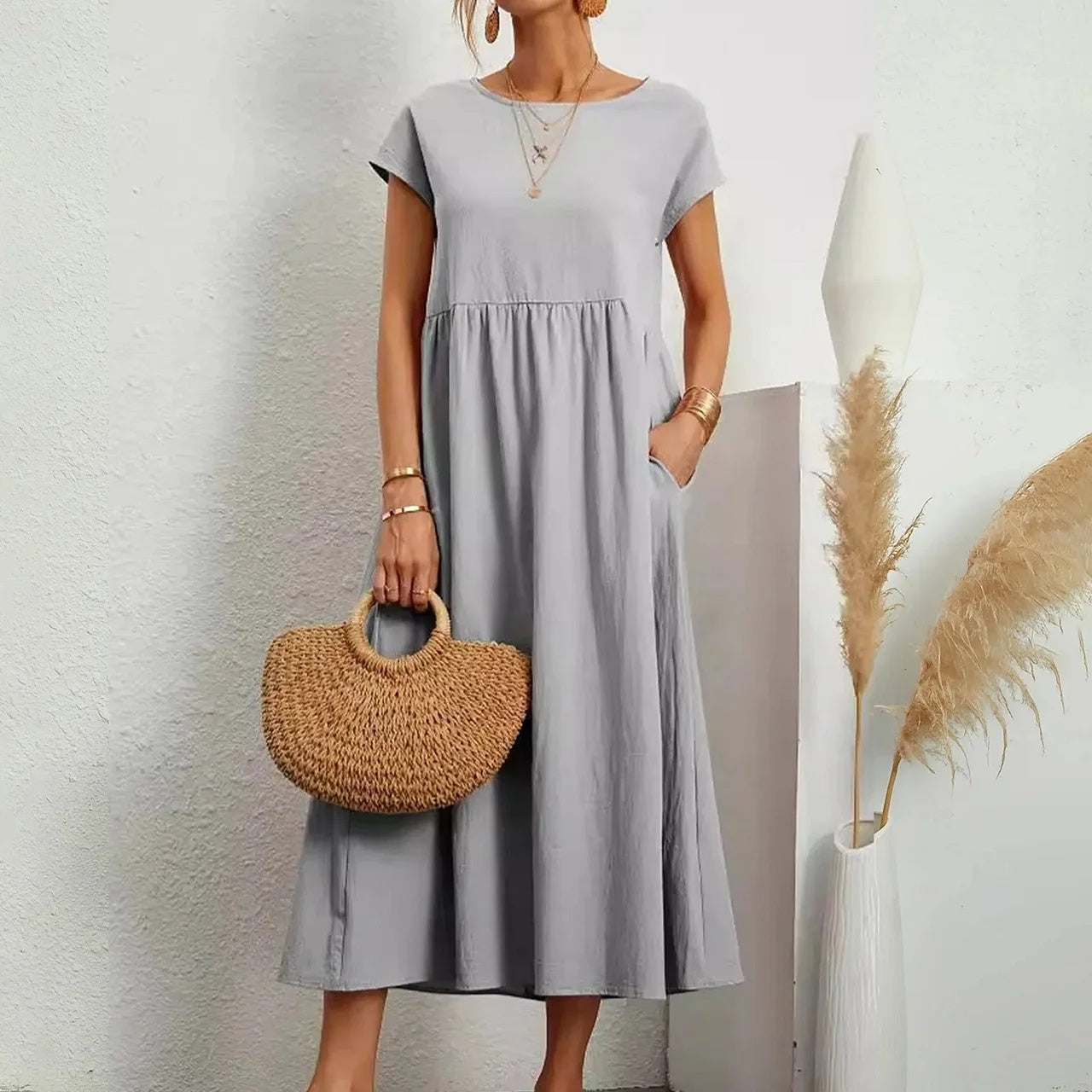 Yulia™ | Entspanntes Sommerkleid