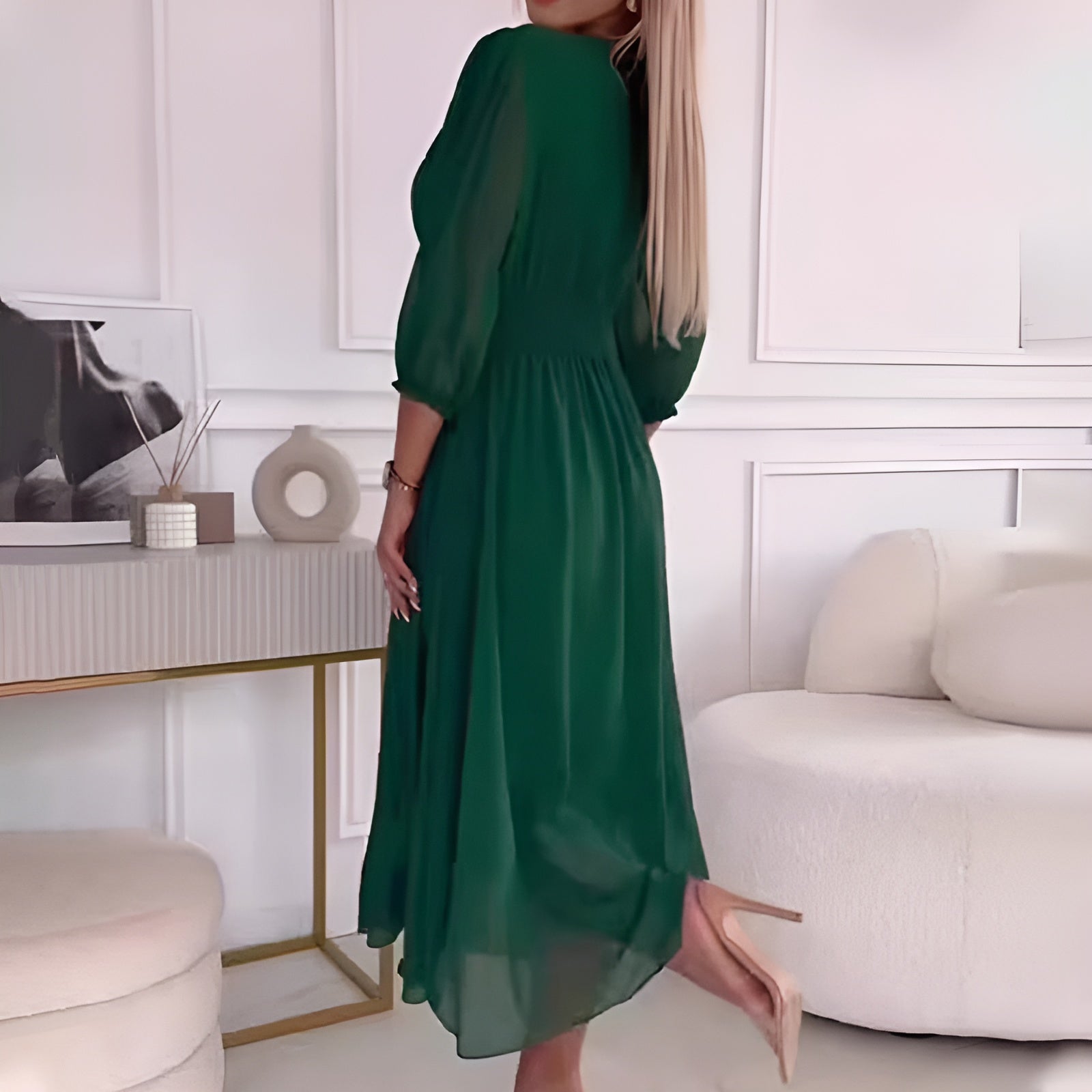Natasha - Edles Chiffonkleid