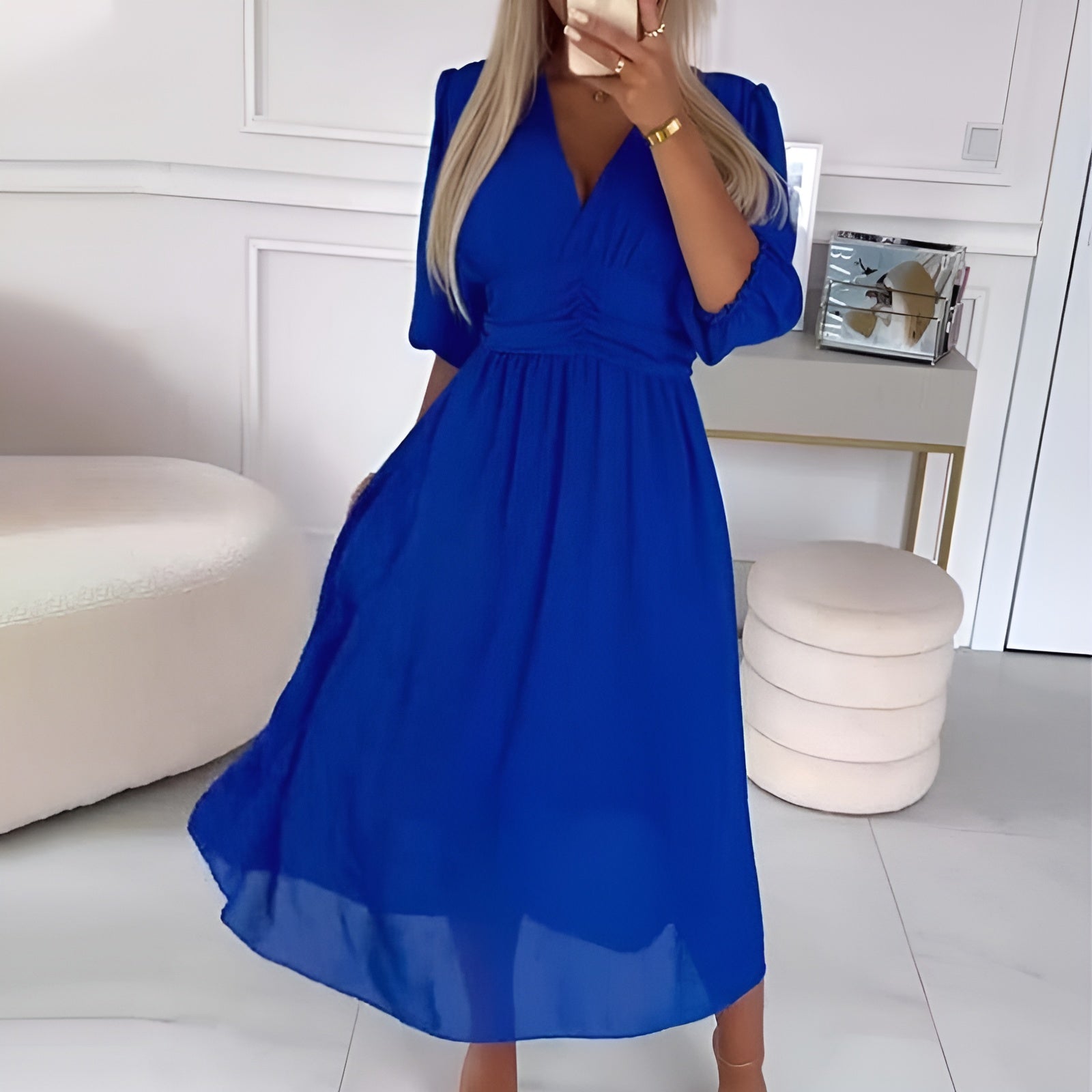 Natasha - Edles Chiffonkleid