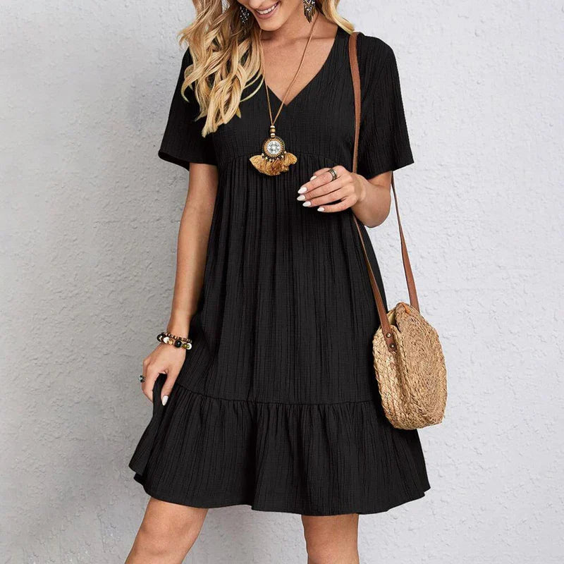 Solenne™ – Bohème Swing Kleid für Damen