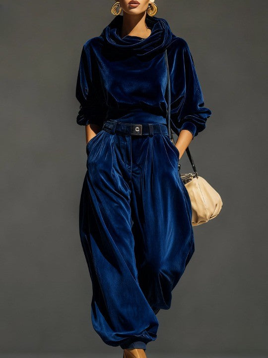 Solenne - Ensemble aus Loose Velvet