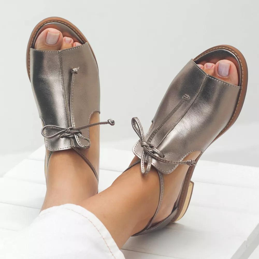 LILLIANA – LEDERSANDALEN MIT RIEMCHEN