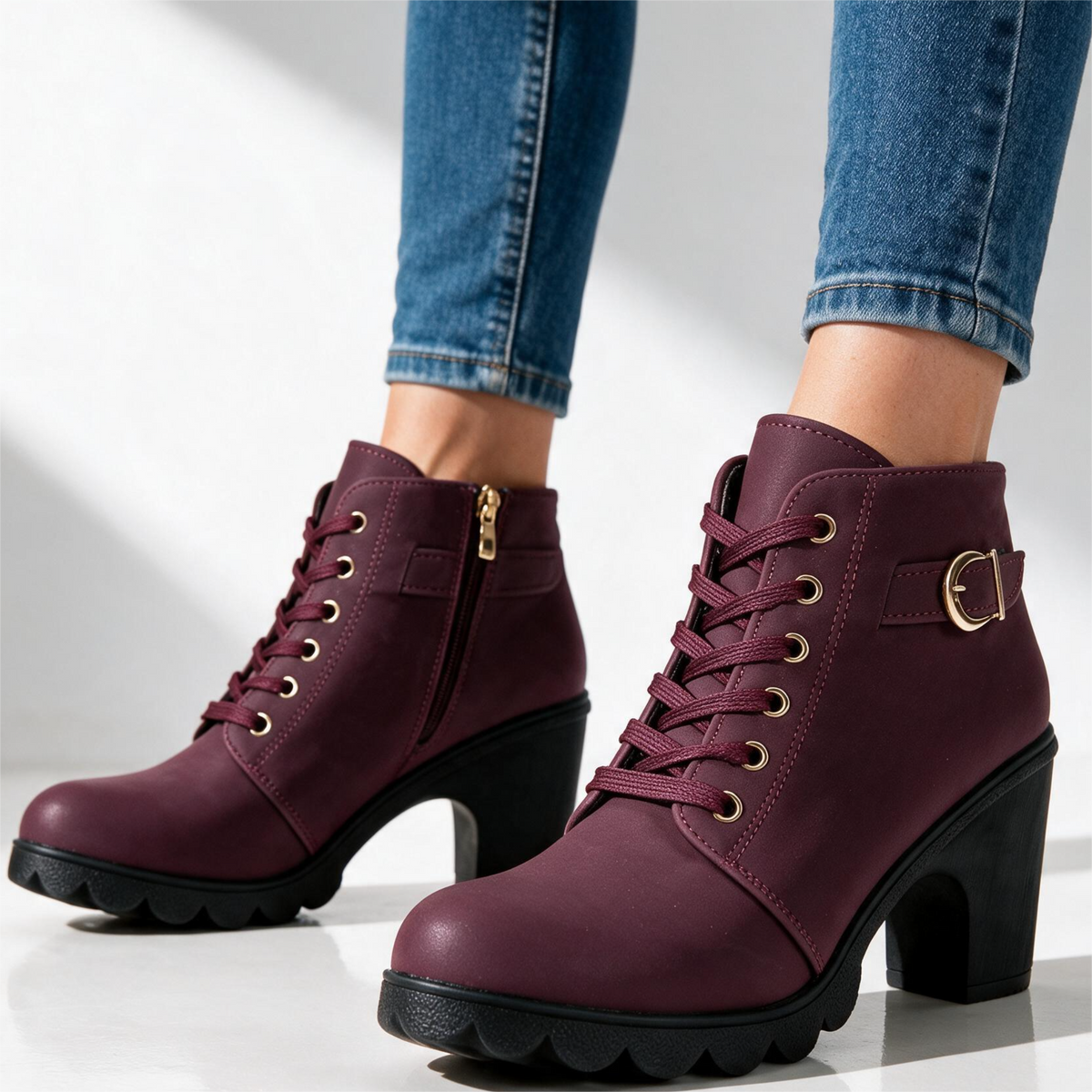 Nordische Eleganz – Stiefeletten