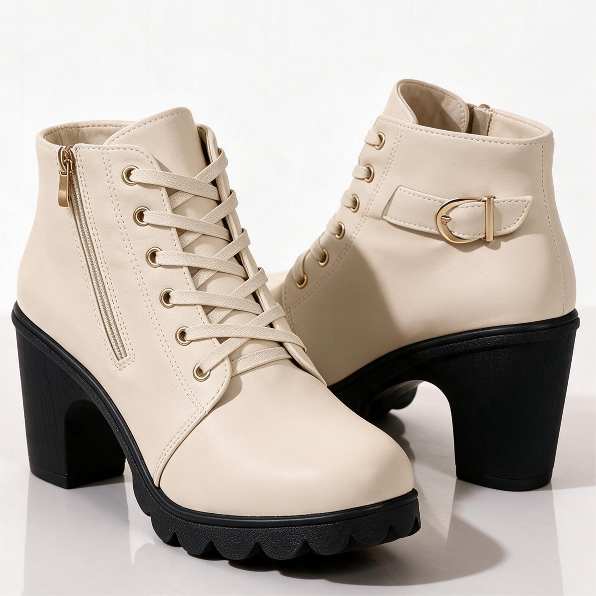 Nordische Eleganz – Stiefeletten