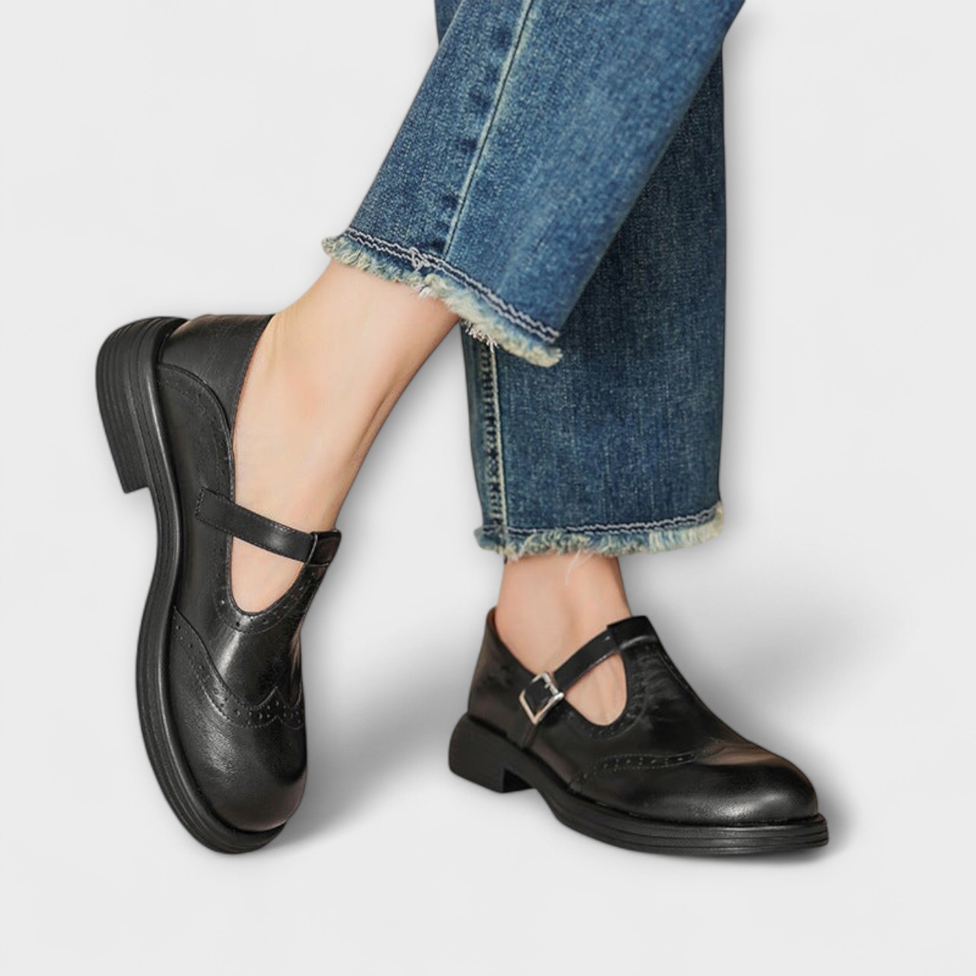 Emilia - Leder Mary Janes