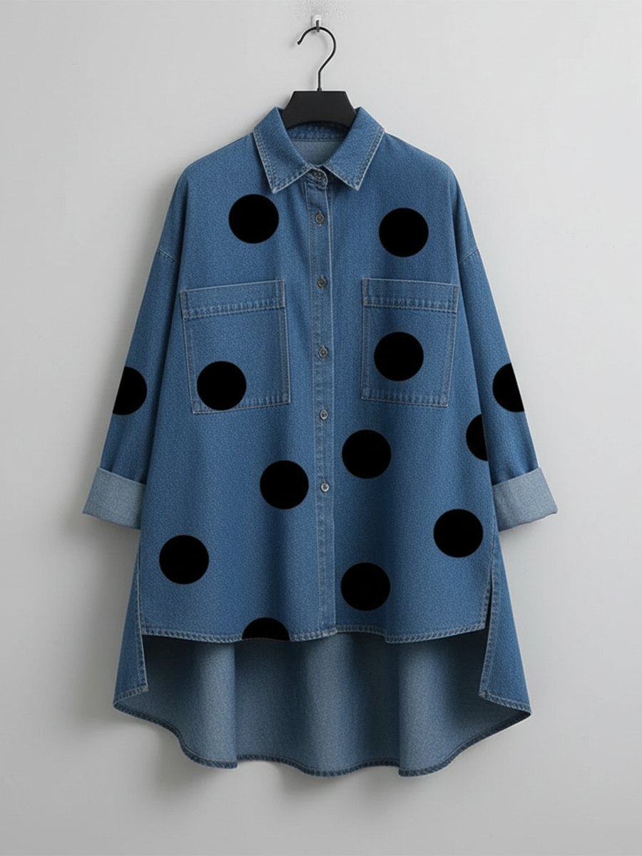 Peggy™ — Overshirt mit Punkten