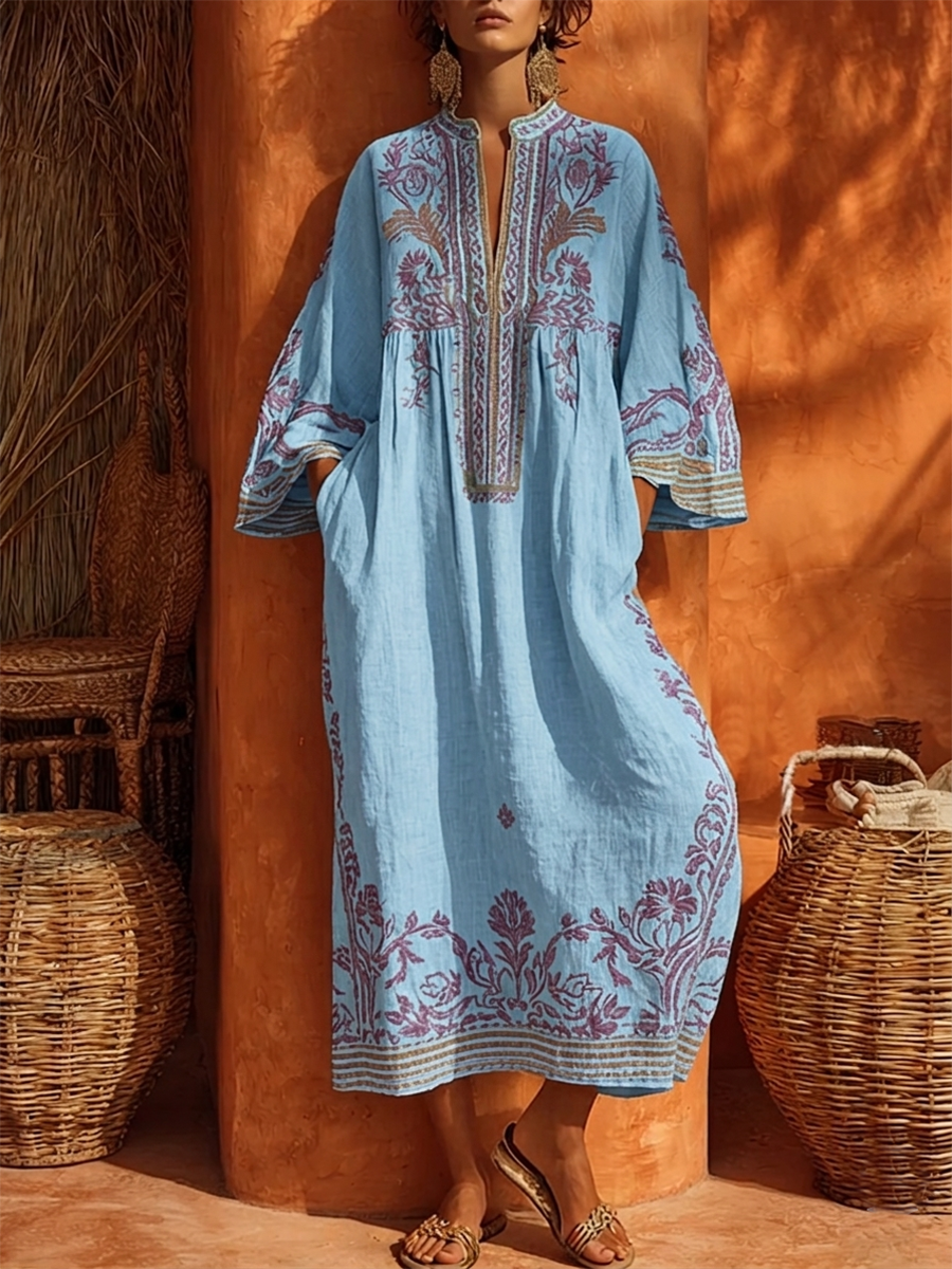 Seraina | Boho-Kleid mit mediterranem Charme