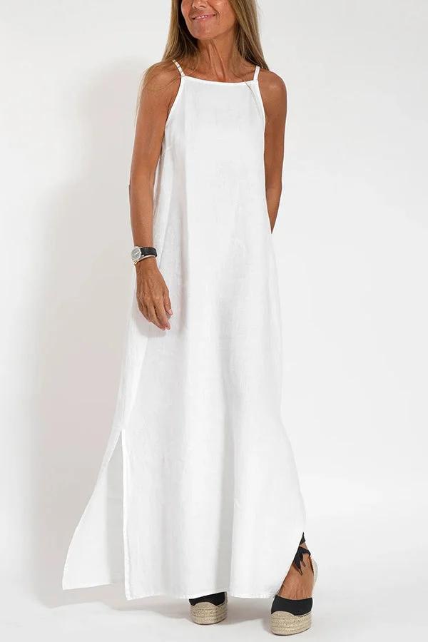 ALWINE I NECKHOLDER-KLEID
