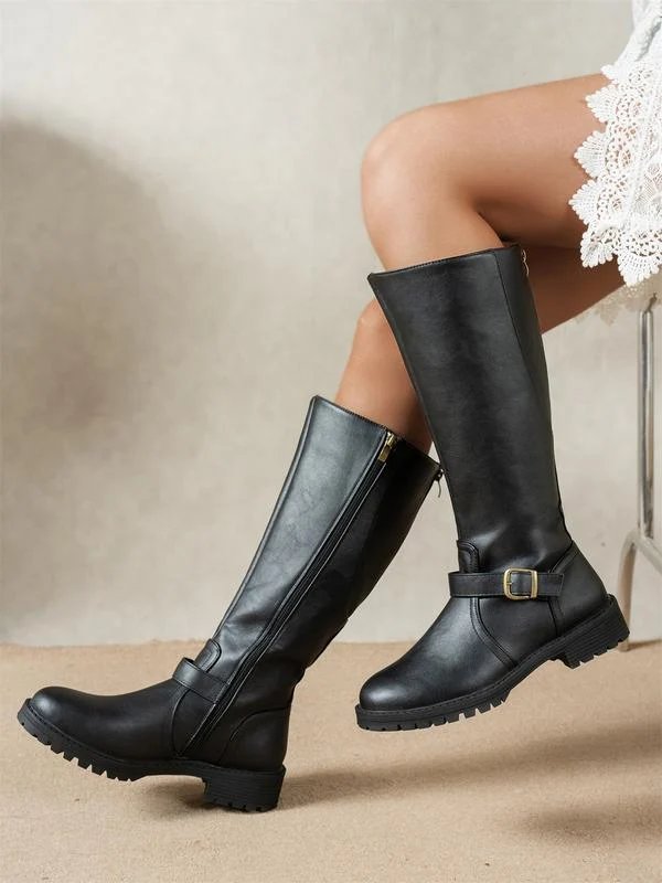 Patricia™ – Stiefel mit langem seitlichem Reißverschluss
