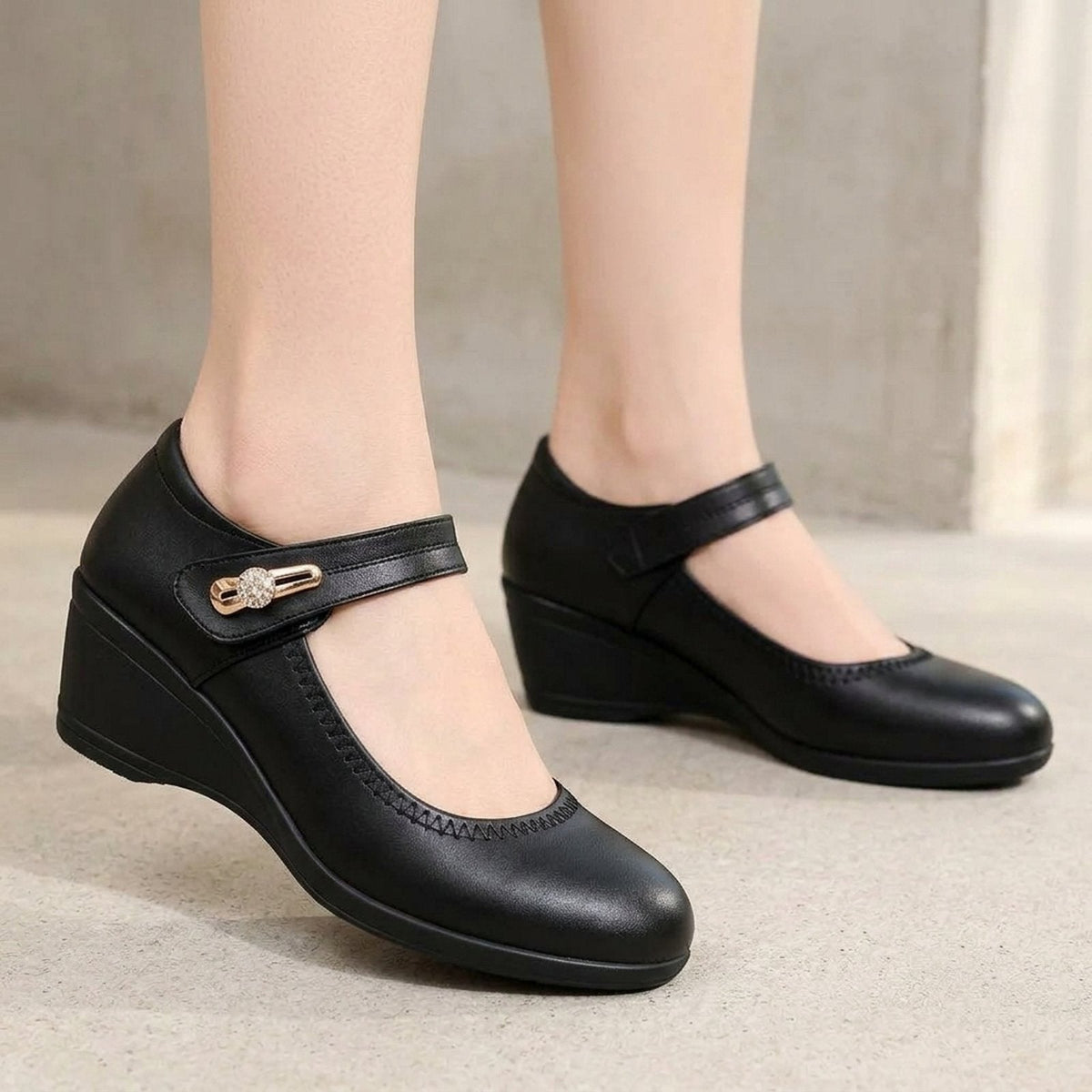 Karla™ – Orthopädische Pumps mit Keilabsatz