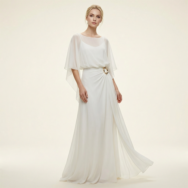 Viona – Elegantes 2-Teiliges Set mit fliessenden Ärmeln
