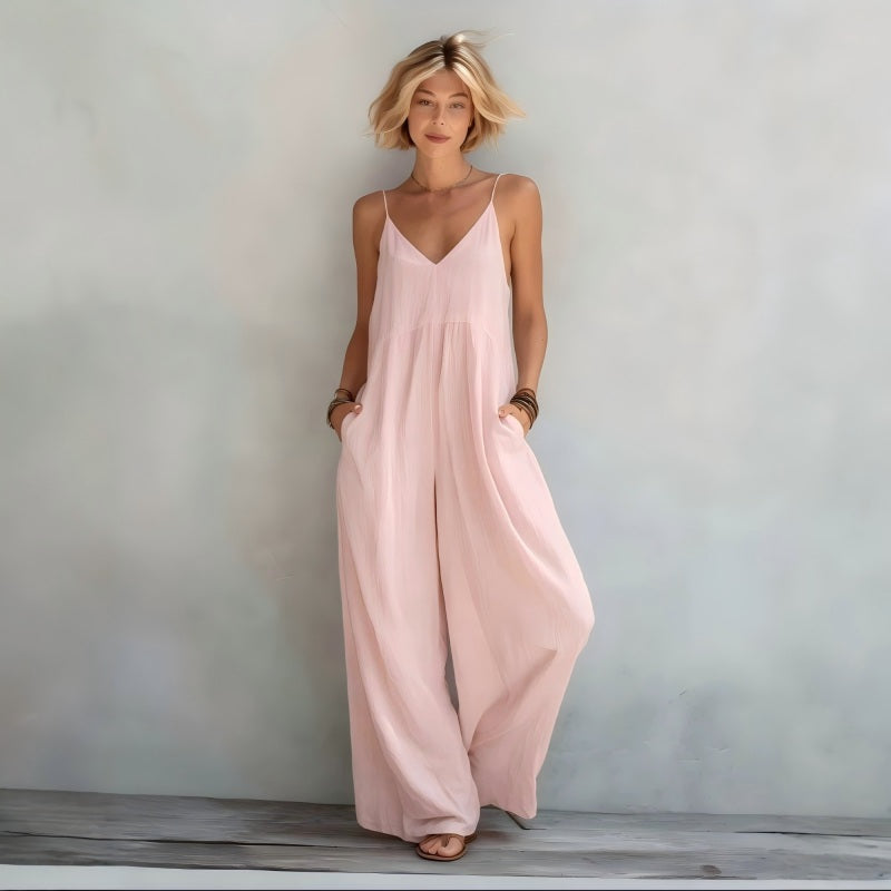 Marlis – Luftiger Jumpsuit mit weitem Bein