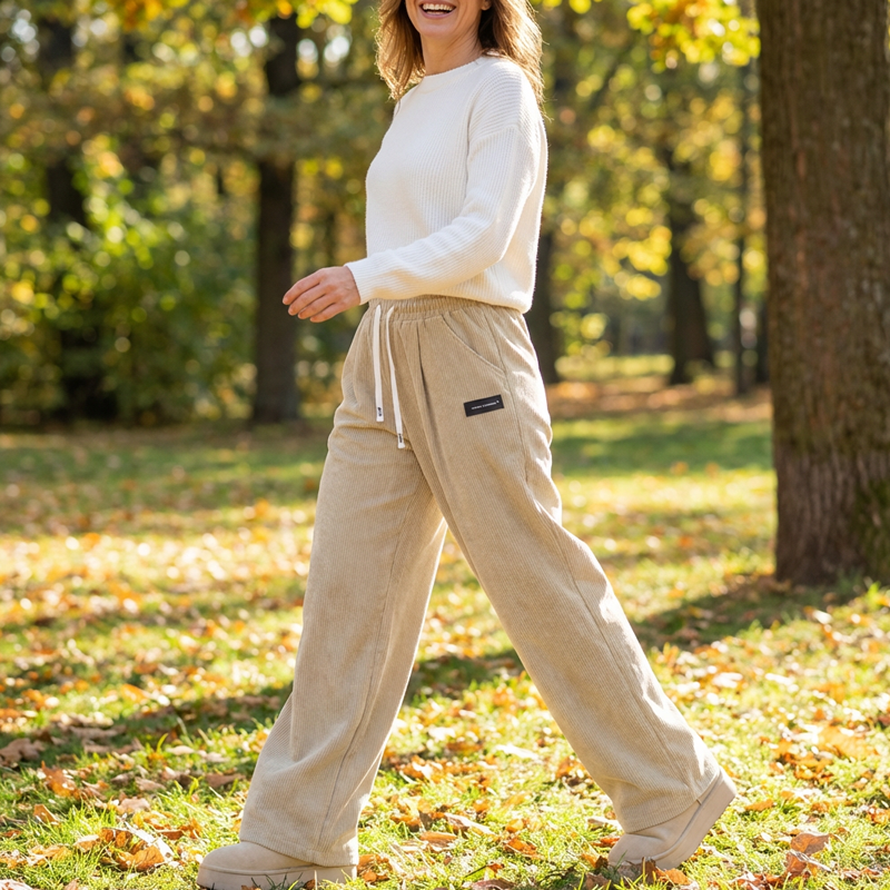 Livia | Bequeme Hose mit weitem Bein