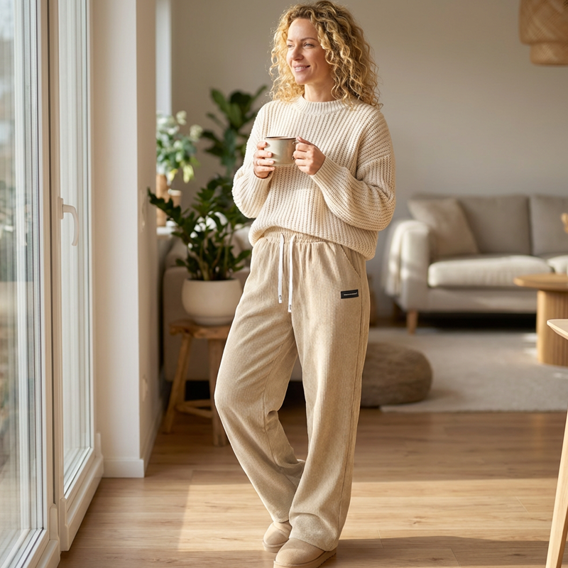 Livia | Bequeme Hose mit weitem Bein