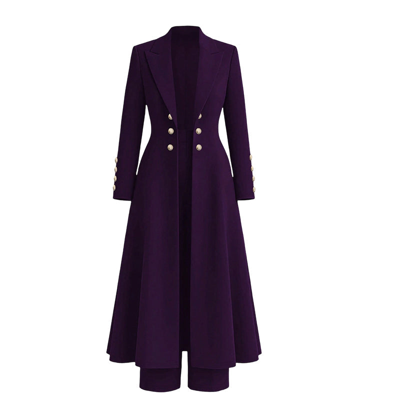 Kamma – Elegantes Strickset mit langem Blazer