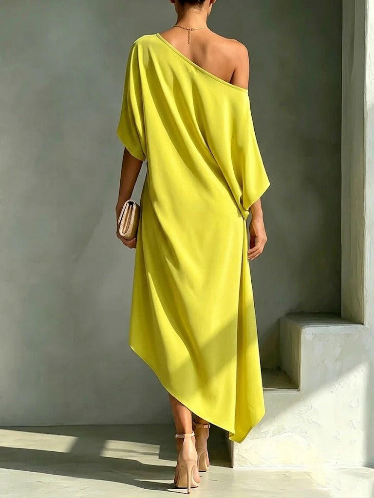 Wren | Midikleid mit Karree-Ausschnitt