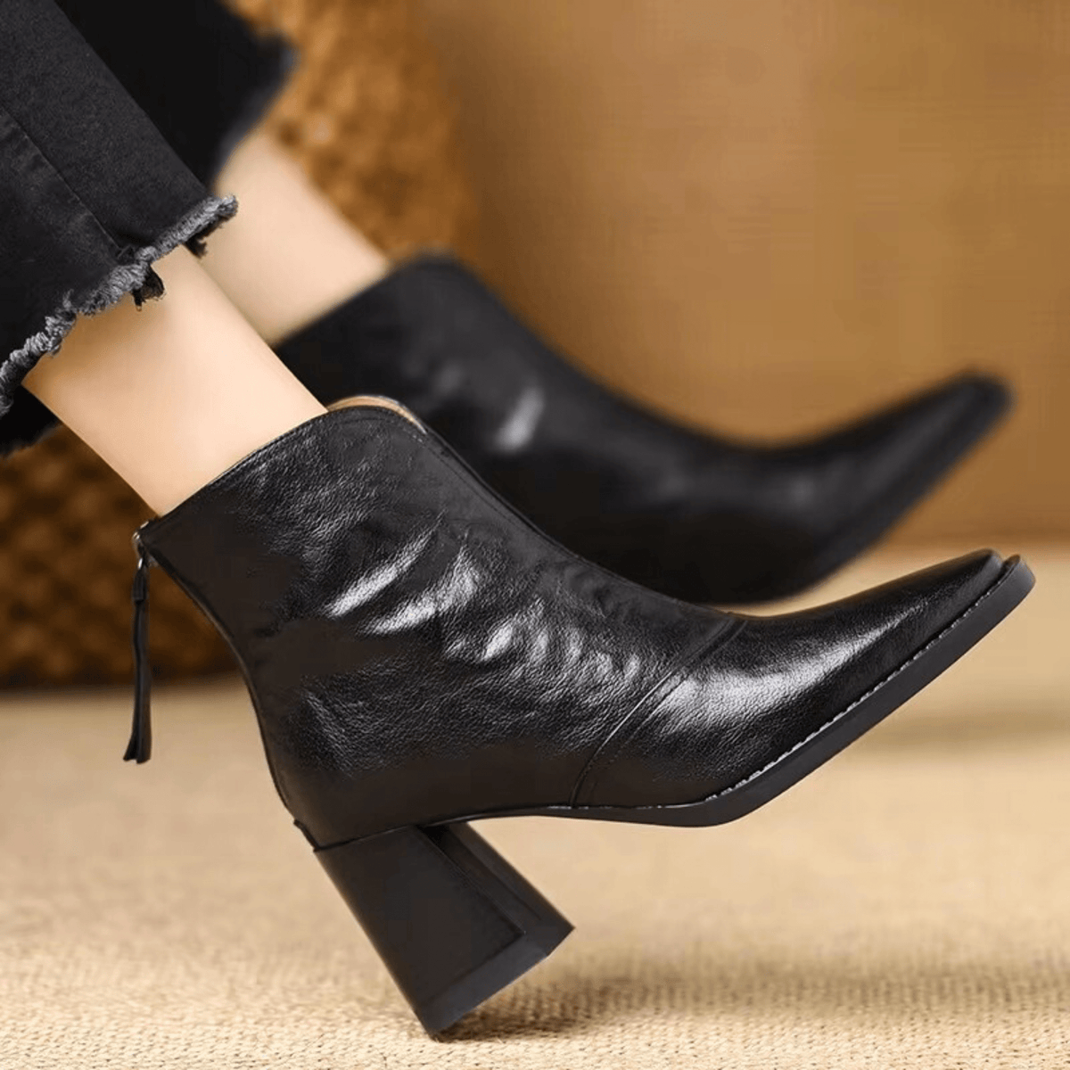 Beatrix | Stiefeletten mit mittelhohem Absatz