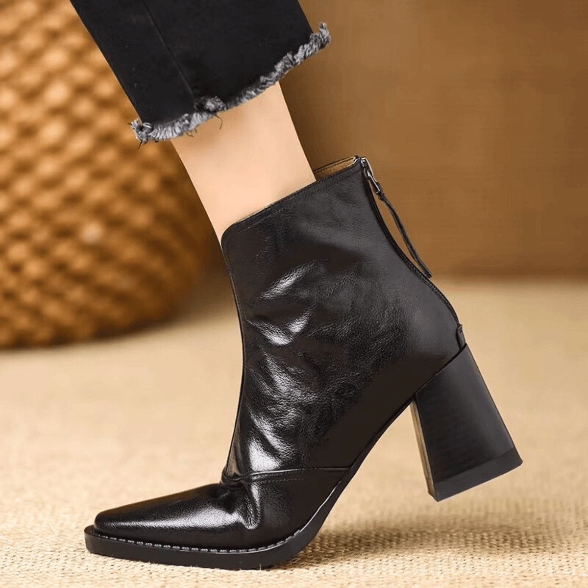 Beatrix | Stiefeletten mit mittelhohem Absatz