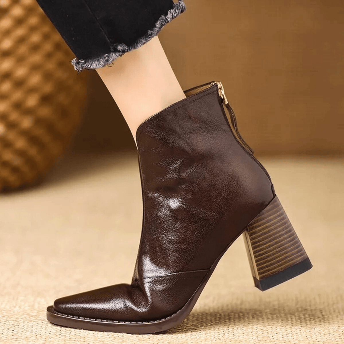 Beatrix | Stiefeletten mit mittelhohem Absatz