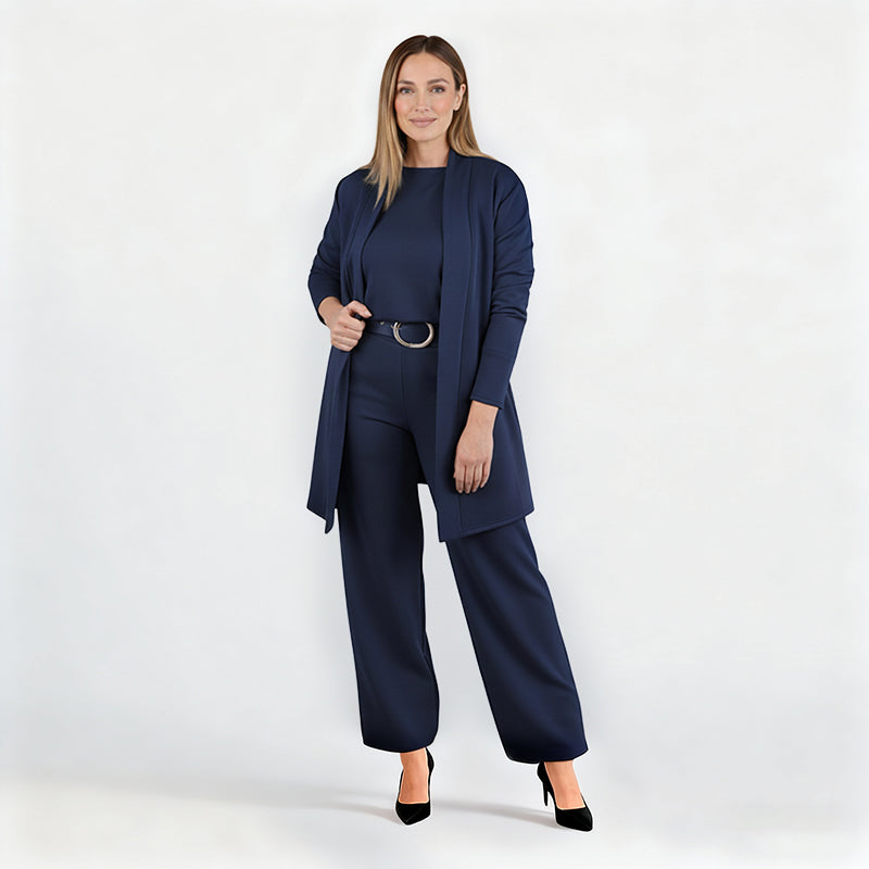 Karla – Dreiteiliges Set mit Cardigan