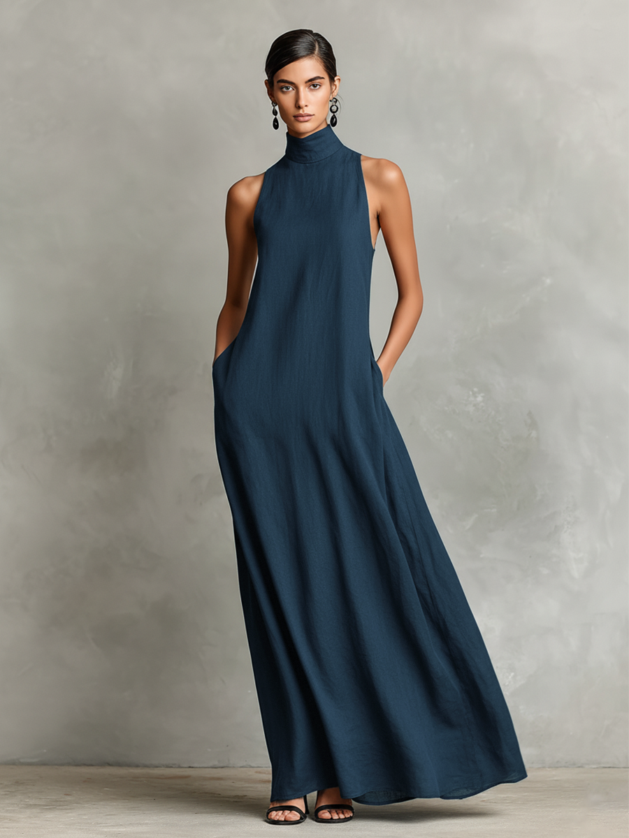 Caterina | Minimalistisches Maxikleid
