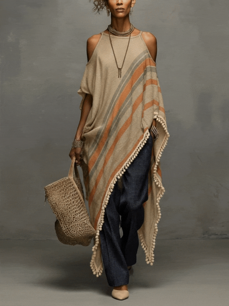 Ella – Locker fallendes Kleid mit Fransen