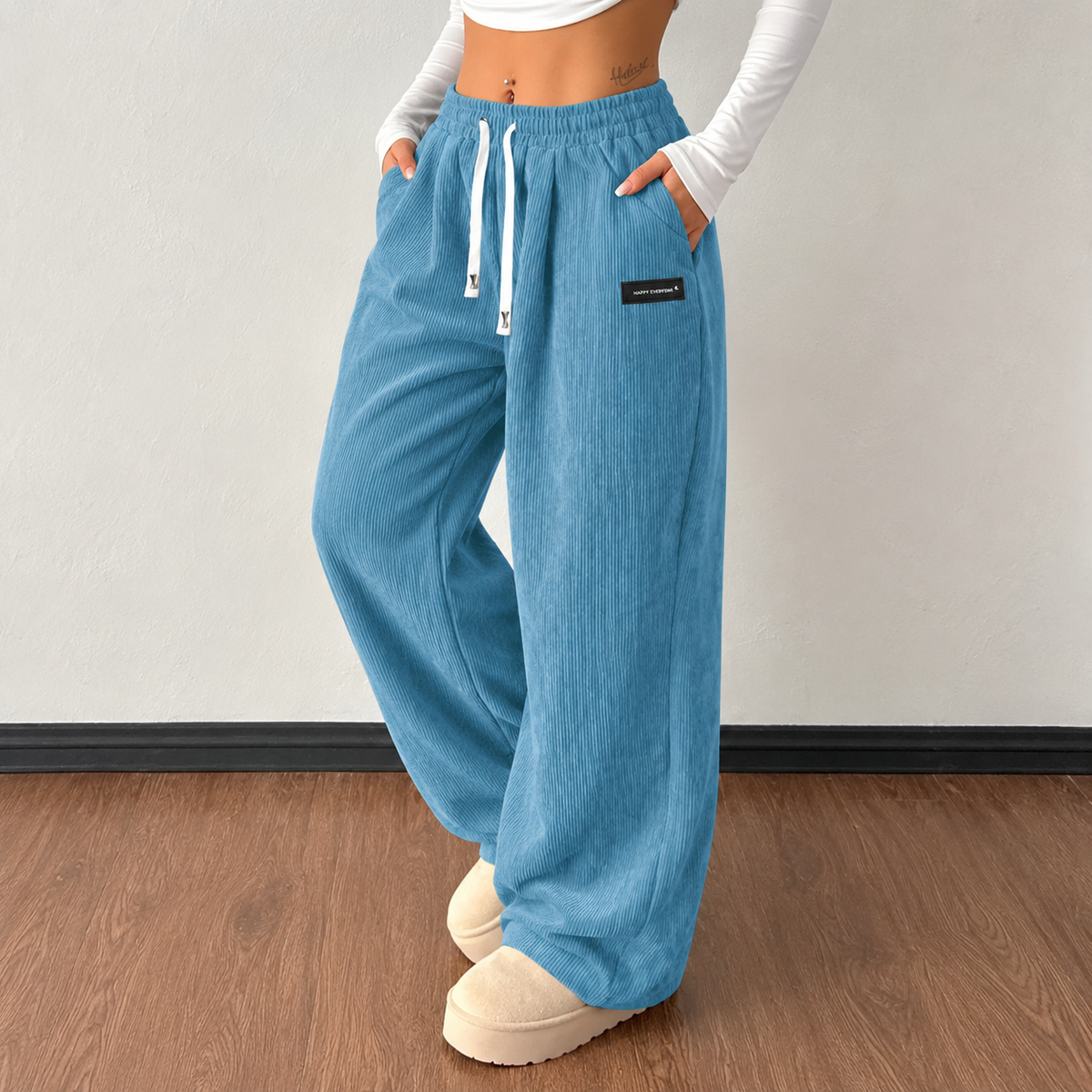 Livia | Bequeme Hose mit weitem Bein