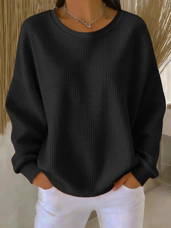 Nuria | Klassischer Strukturpullover