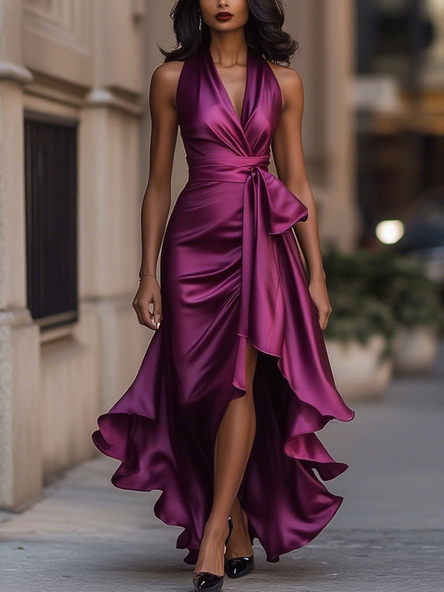 Valeria | Elegantes Satin-Abendkleid