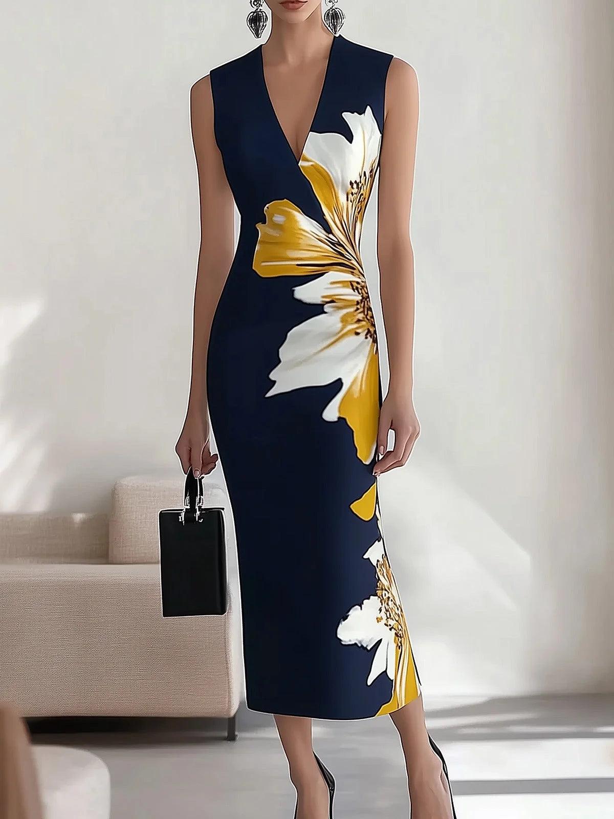 Lily | Elegantes Midikleid für Strandfest-Glamour