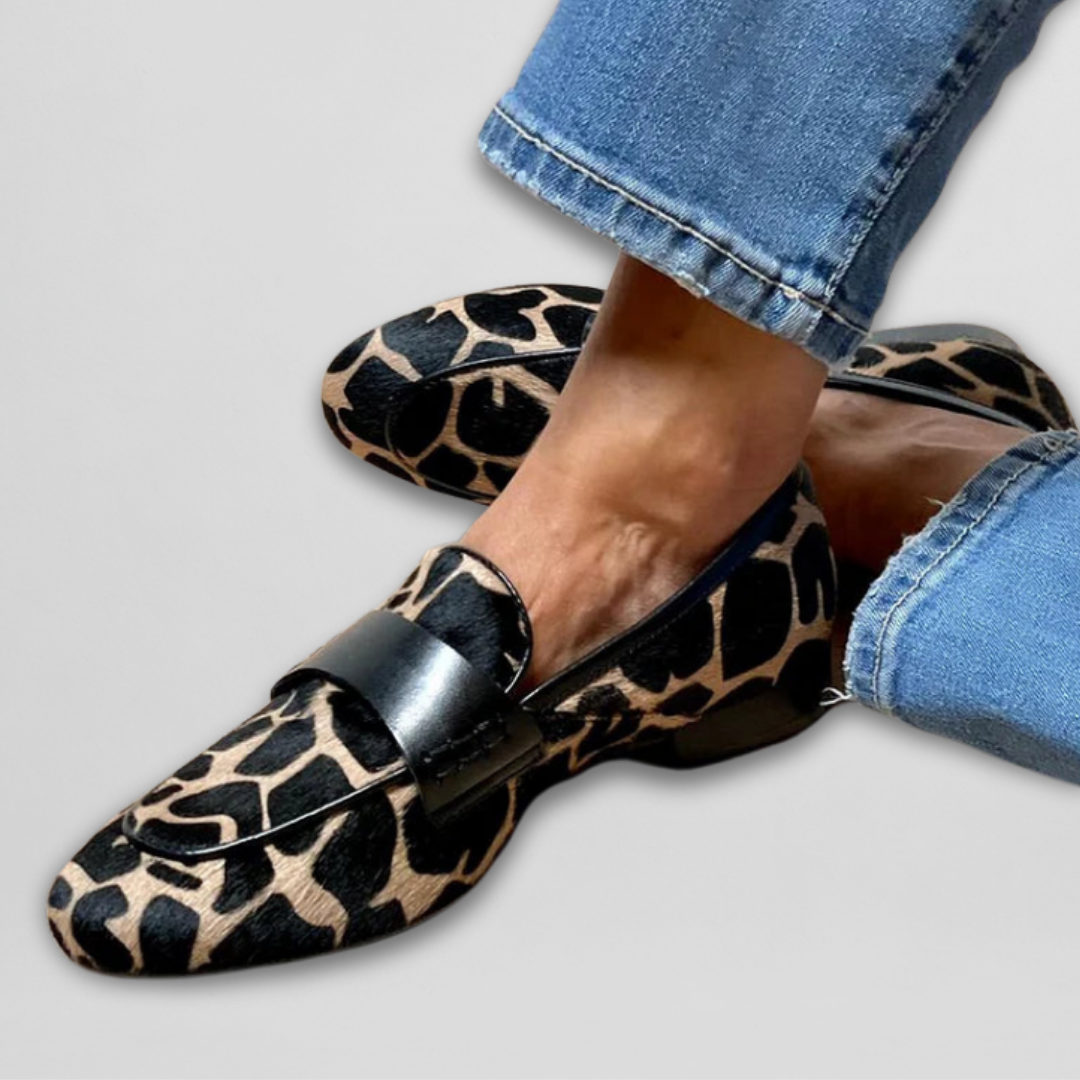 Katie - Loafer mit Leopardenmuster