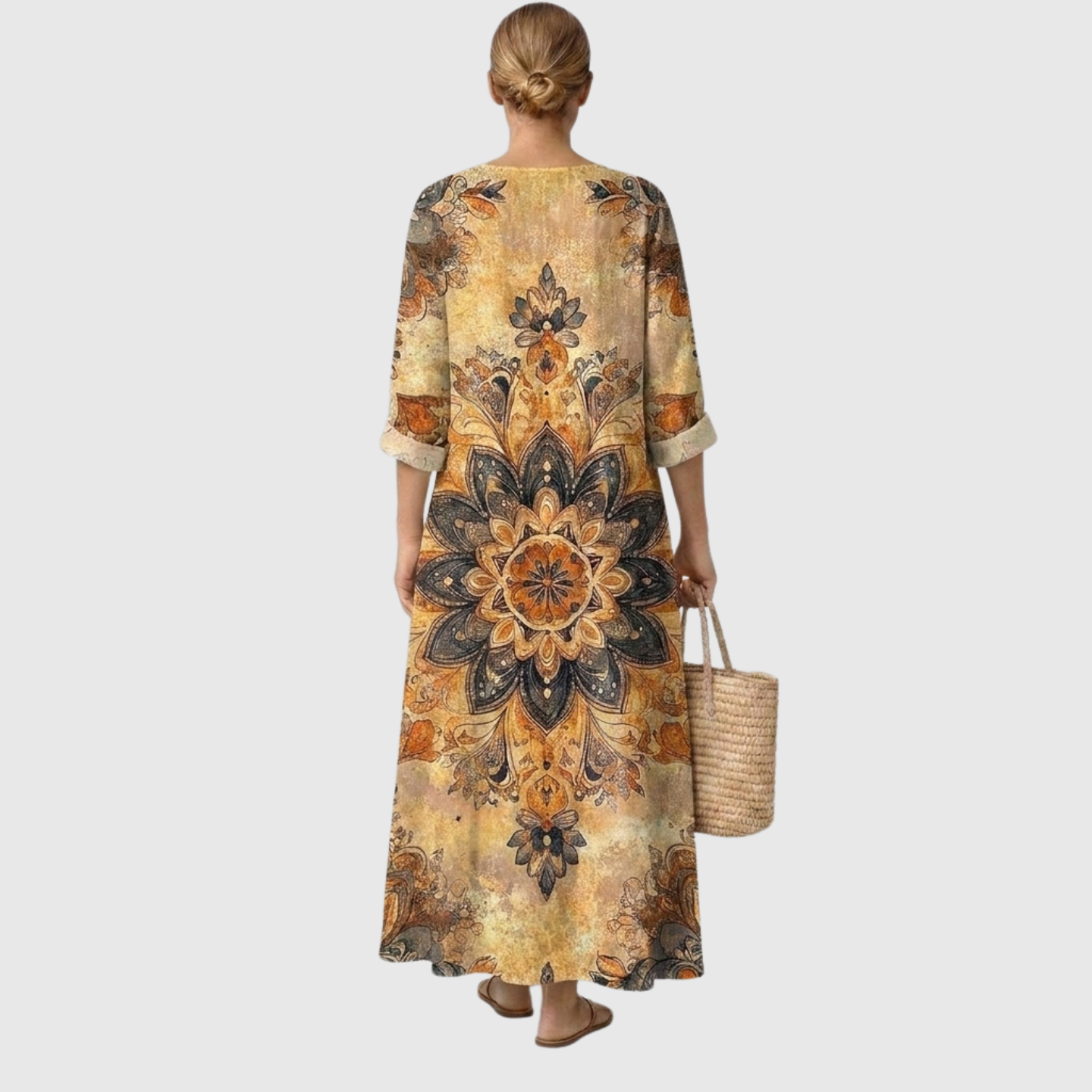 Dora™ | Florales Kleid mit natürlicher Eleganz