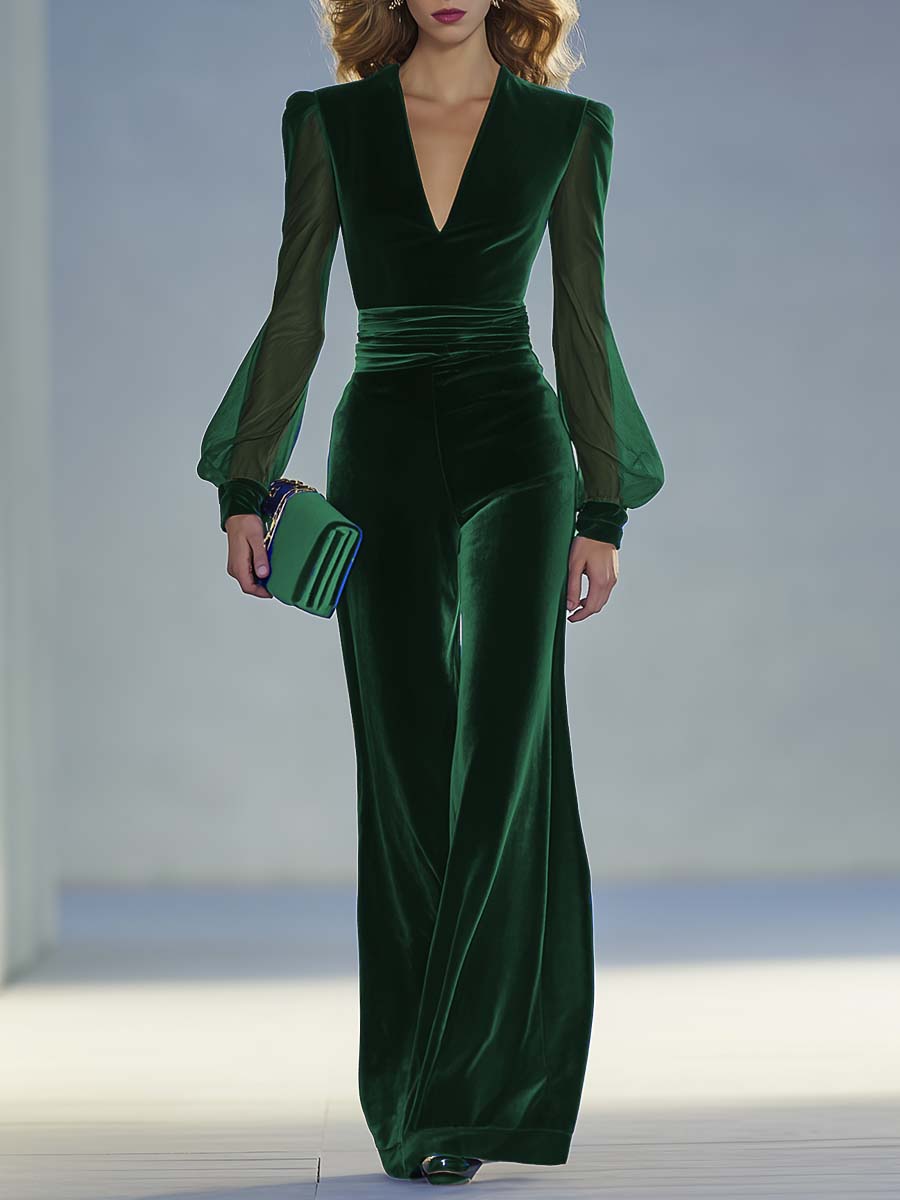 Bożydara - eleganter Samtanzug