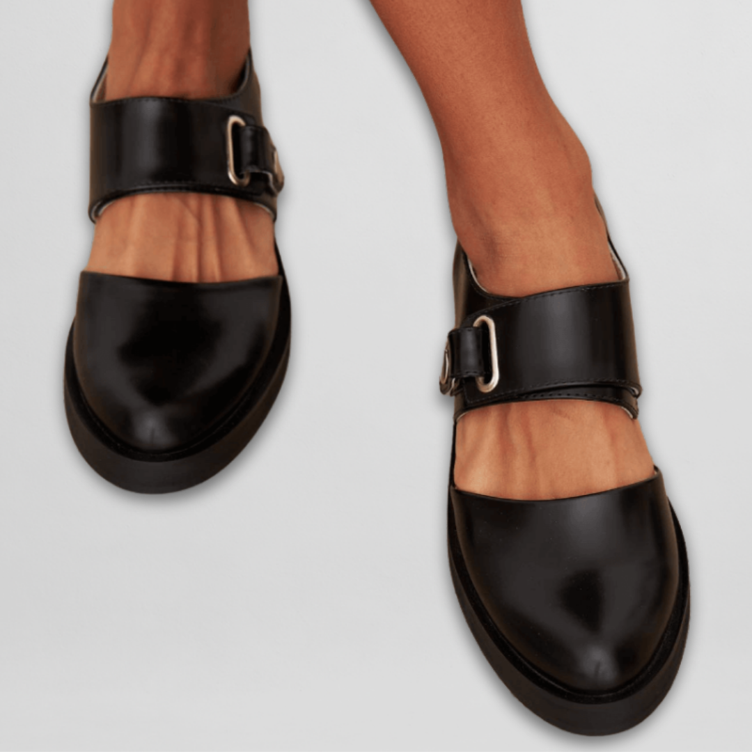Sara - Klassische Mary-Jane-Schuhe mit verstellbarer Schnalle