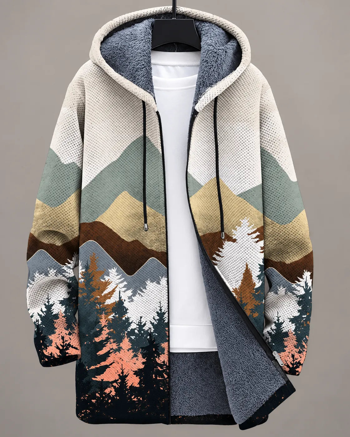 Elara | Kapuzenjacke mit Bergpanorama