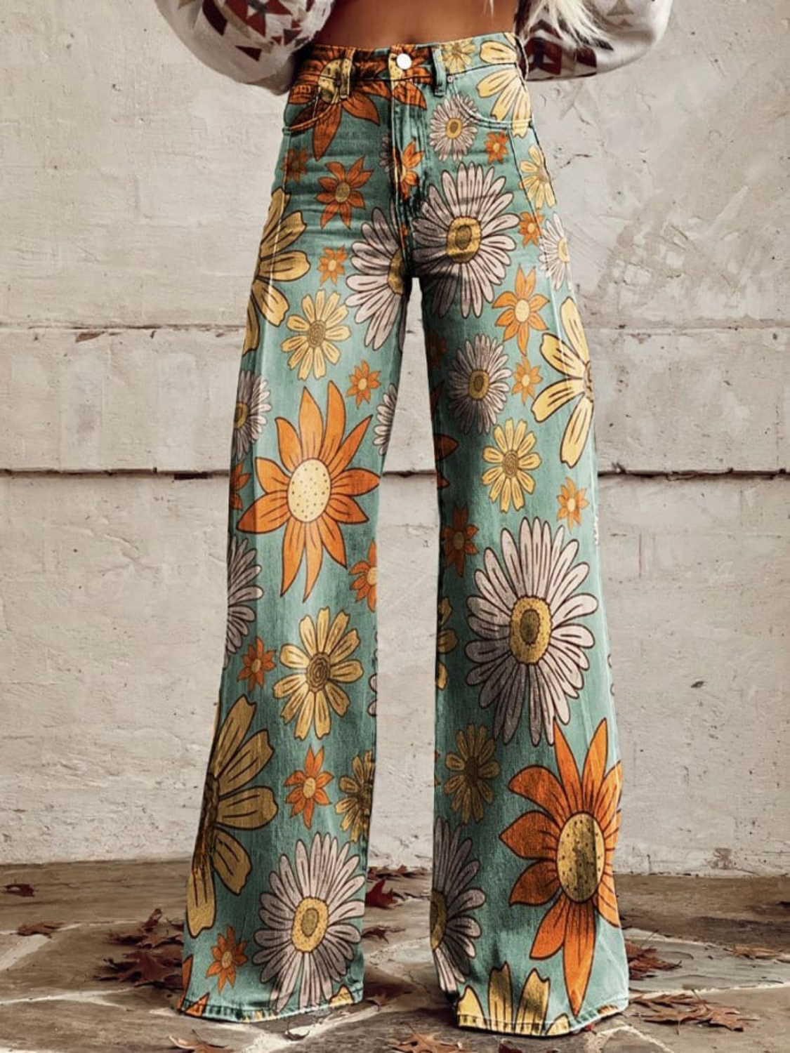 Cirilla - Palazzo-Hose mit Blumenmuster