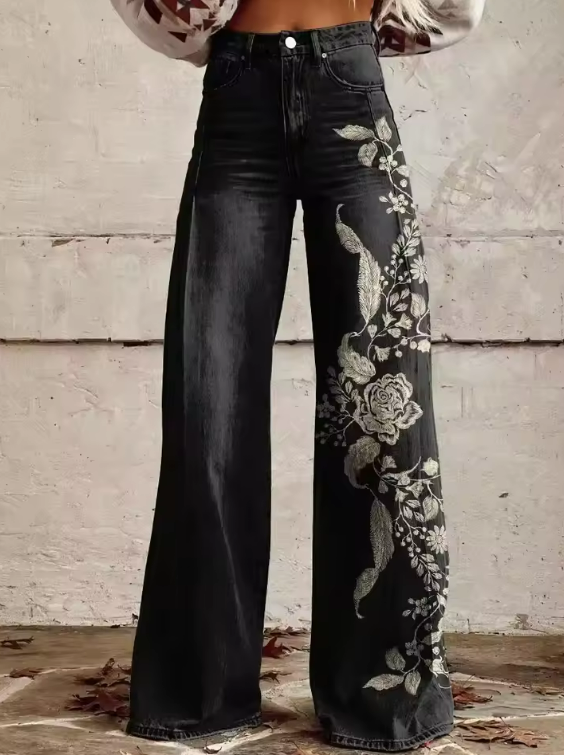 ECSLISSI - Elegante Bohème-Hose