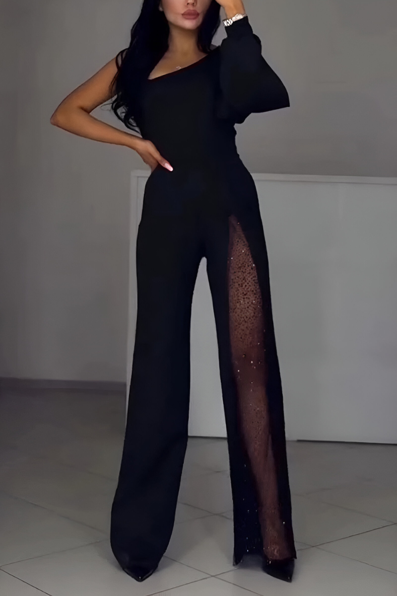 Ines - Moderner Overall mit weitem Bein