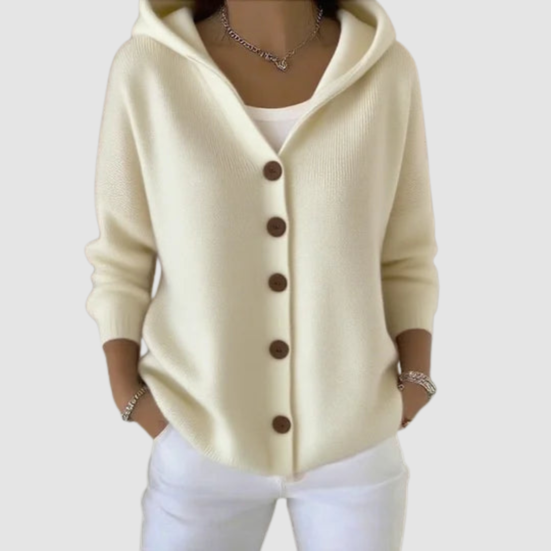 Emelie™ Premium-Cardigan mit Kapuze