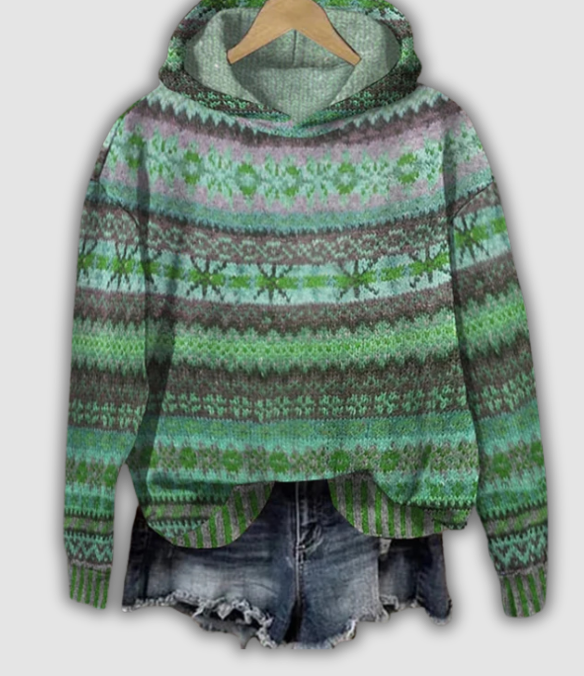Anveline | Retro-Kapuzenpullover