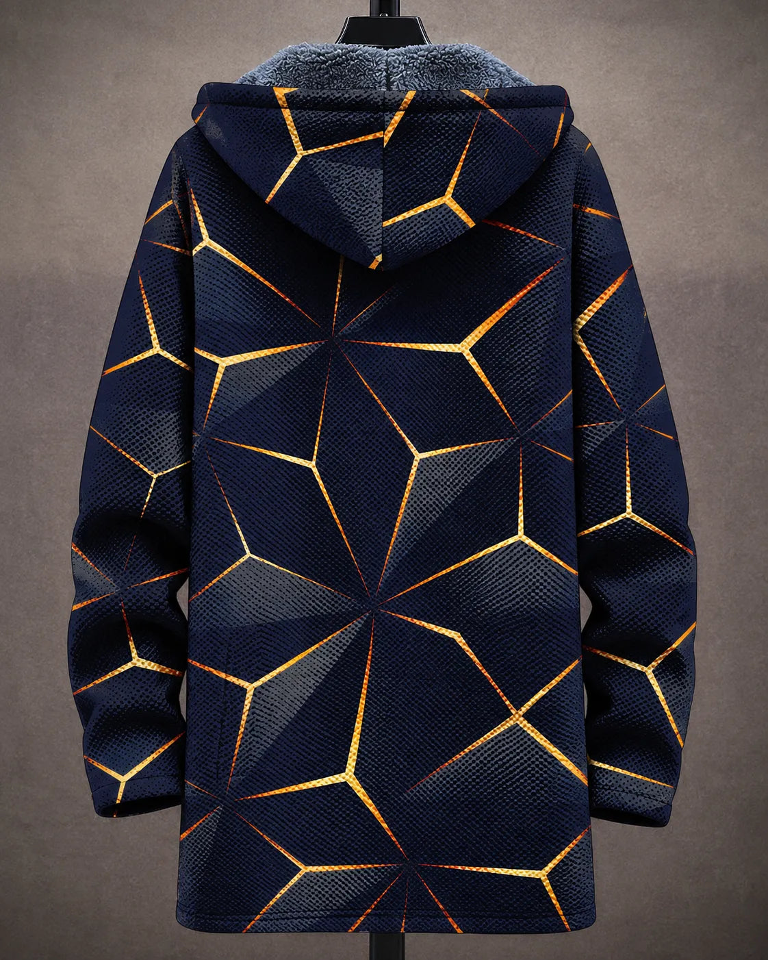 Celestine | Kapuzenjacke mit geometrischem Muster