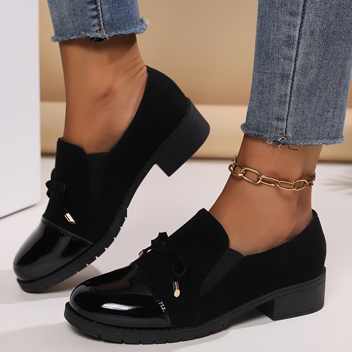 Juliet | Loafer mit Lackspitze