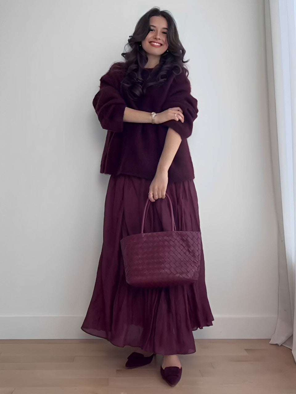 Celestina - Ensemble aus Rock und Pullover