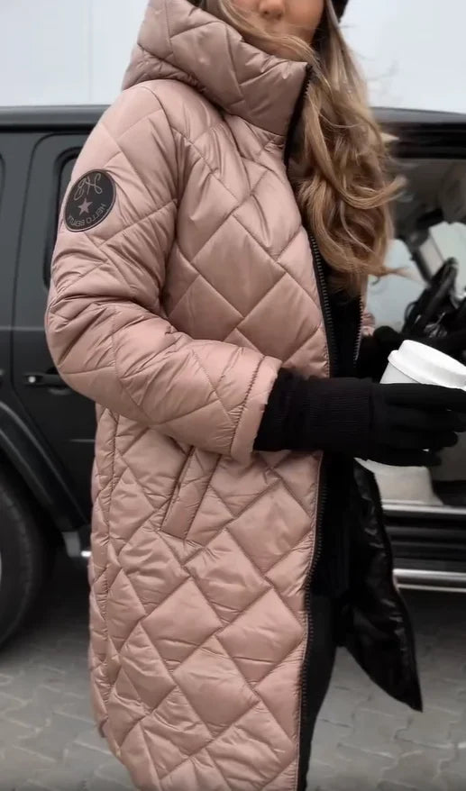Anna – Gesteppte Winterjacke mit Kapuze